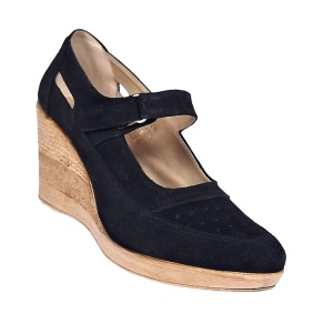 OFERTA marimea 40 -Pantofi dama din piele naturala velur, negri, foarte comozi - LP9154NVEL2 - Img 7