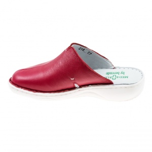OFERTA MARIMEA 40- Saboti medicali femei, din piele naturala box, Med-Line LBR298RUBIN - Img 2