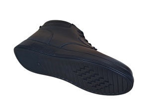 Oferta Marimea 43 Ghete barbati din piele naturala imblanite culoare neagra LGSSPORT23N - Img 10