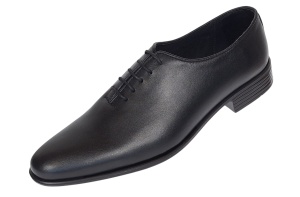 Oferta marimea 43 Pantofi eleganti barbati din piele naturala Havana Negru - Img 9