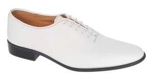 Oferta Pantofi barbati albi eleganti din piele naturala R51TSA - Marimea 41