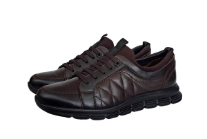 Oferta Pantofi barbati din piele naturala Maro Nevalis - Img 6
