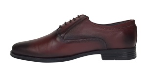 Oferta Pantofi barbati eleganti din piele naturala Visiniu - LGKR84VIS (Pantofi Probati) - Img 5