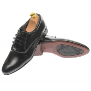 Pantofi barbatesti, eleganti, din piele naturala, negru - MODN - Img 4