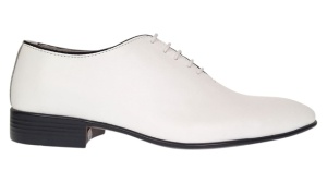 Pantofi barbati albi eleganti din piele naturala Elion - 024AN - Img 5