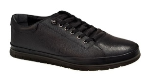 Pantofi barbati casual din piele naturala cu inchidere elastica SCV1022N - Img 5
