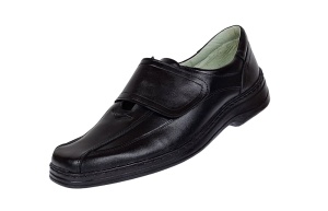 Pantofi barbati casual din piele naturala, inchidere cu scai, arici - SCAI1N - Img 4