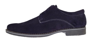Pantofi barbati casual din piele naturala intoarsa Bleumarin PABLVEL - Img 4