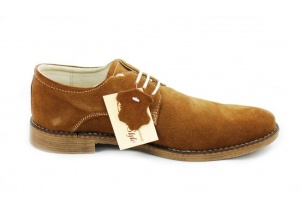 Pantofi barbati casual din piele naturala intoarsa - CARLO MD - Img 2