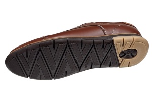Pantofi barbati, casual din piele naturala, Maro, GKR67M - Img 4