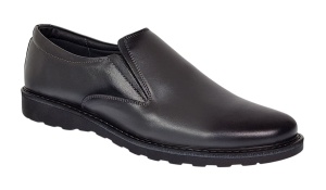 Pantofi barbati casual din piele naturala - Model Corsa Gri - Img 3