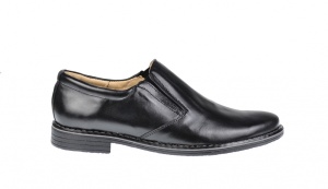 Pantofi barbati casual din piele naturala - Model fara inchidere P3612N - Img 5