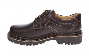 Pantofi barbati casual din piele naturala, model toamna, iarna, MARK3MBOX - Img 2