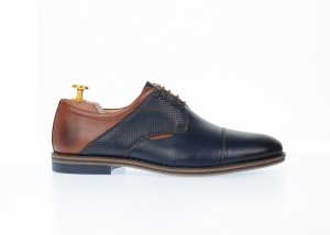 Pantofi barbati casual - eleganti, din piele naturala - SIR156BLM