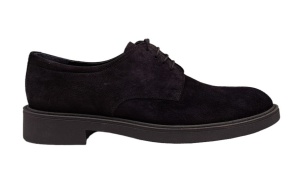 Pantofi barbati, casual, piele naturala intoarsa, Negru, Alexander Rome AREZO - Img 5
