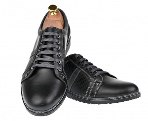 Pantofi barbati casual, sport din piele naturala TEN Mario N - Img 4