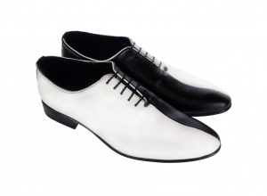 Pantofi barbati de ceremonie din piele naturala doua culori MOD1AN - Img 7
