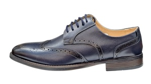 Pantofi barbati din piele naturala bleumarin 993BLM - Img 5