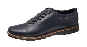 Pantofi barbati din piele naturala Bleumarin Marko - Gkr Shoes - Img 9
