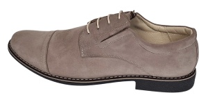 Pantofi barbati din piele naturala intoarsa - Model Bej Marimea 37, 42 LPAVELBEJ1 - Img 2