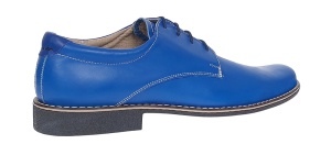 Pantofi barbati din piele naturala model casual Albastru P81BLX - Img 3
