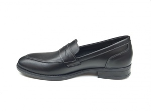 Pantofi barbati din piele naturala, Negru, Ciucaleti Shoes, TEST566N Marimea 41 - Img 3