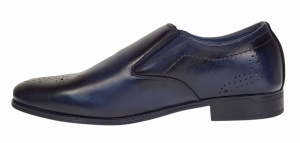 Pantofi barbati eleganti din piele naturala - 889BLM Marimea 40 - Img 2