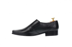 Pantofi barbati eleganti din piele naturala, cu elastic - NICX3EL - Img 2