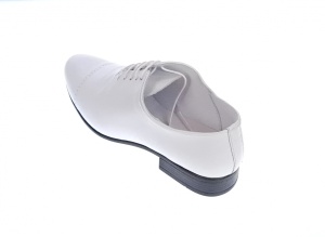 Pantofi barbati eleganti din piele naturala Enzo alb MOD1ABOX - Img 5