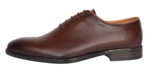 Pantofi barbati eleganti din piele naturala maro cognac Donatto - GKR200M - Img 9