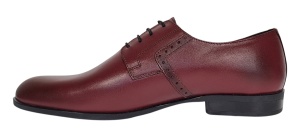 Pantofi barbati eleganti din piele naturala - Model Bordeaux Marimea 41 - Img 5