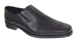 Pantofi barbati eleganti din piele naturala - Model fara siret Nik 02 - Img 1