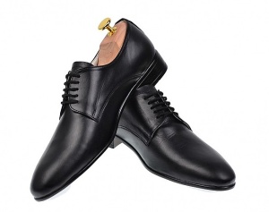 Pantofi barbati eleganti din piele naturala - Model Negru NIC211SIR - Img 5