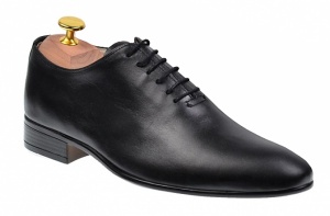 Pantofi barbati eleganti din piele naturala - Model Negru NIC5NBOX