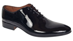 Pantofi barbati eleganti din piele naturala Negru Lac Elion 024NLAC - Img 6
