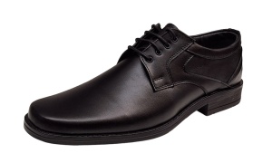 Pantofi barbati eleganti din piele naturala, politie pompieri - GKR86N - Img 2