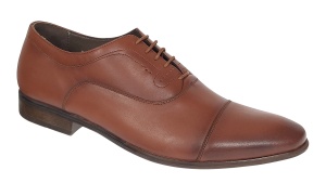Pantofi barbati office eleganti din piele naturala Maro Cognac 745MC - Img 5