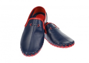 Pantofi barbati, sport, casual din piele naturala - Made in Romania - 593BLR - Img 6