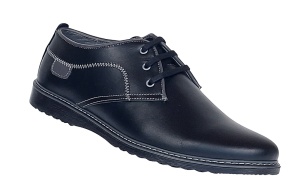Pantofi barbati sport casual din piele naturala Ten Negru TENSN - Img 5