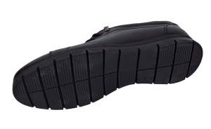 Pantofi caual barbati din piele naturala - Confort Negru Tipon - Img 6