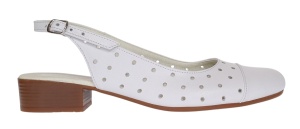 Pantofi dama casual din piele naturala Alb Box - NA252AP - Img 7