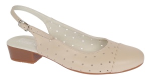 Pantofi dama casual din piele naturala Bej Box - NA252BP - Img 8