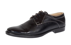Pantofi dama casual din piele naturala cu varf lacuit P10L2N - Img 4