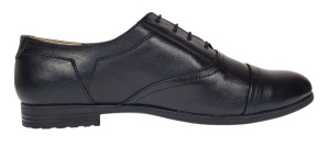 Pantofi dama casual din piele naturala de culoare neagra Mira Sic - Img 8