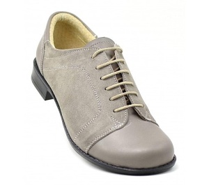 Pantofi dama casual din piele naturala - Model Gri P53GRIBV Marimea 39 - Img 5