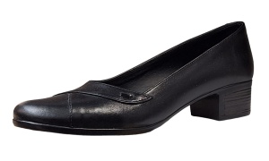 Pantofi dama casual din piele naturala Negru BOX - STD04N - Img 3