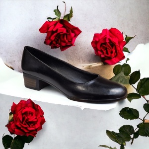 Pantofi dama casual din piele naturala Negru - LSTD24N - Img 2