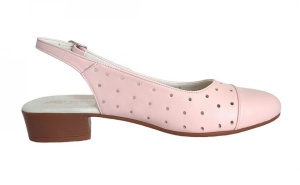 Pantofi dama casual din piele naturala Nud - NA252NUDP - Img 6