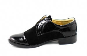 Pantofi dama casual din piele naturala - P10LACN - Img 3