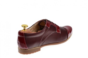 Pantofi dama casual visinii din piele naturala - RUTMODVV - Img 5